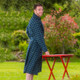 Scottish Pattern Blue Tartan Plaid Night Robe Online On Scottishwebstore.com