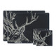 Highland Stag Slate Table Mat and Coaster Set Shop online on ScottishWebstore.com