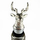 Stainless Steel Highland Stag Bottle Stopper Shop online on ScottishWebstore.com