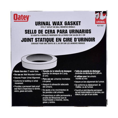 Oatey 2" URINAL WAX RING GASKETS