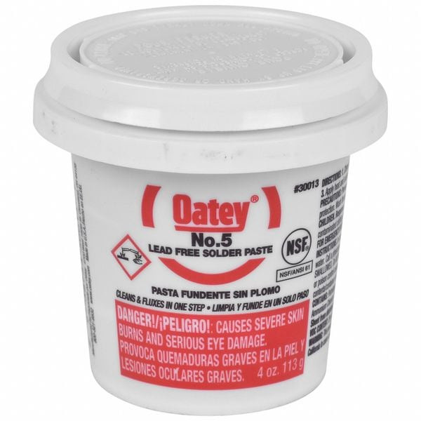 Oatey No.5 PASTE FLUX - 4 OZ