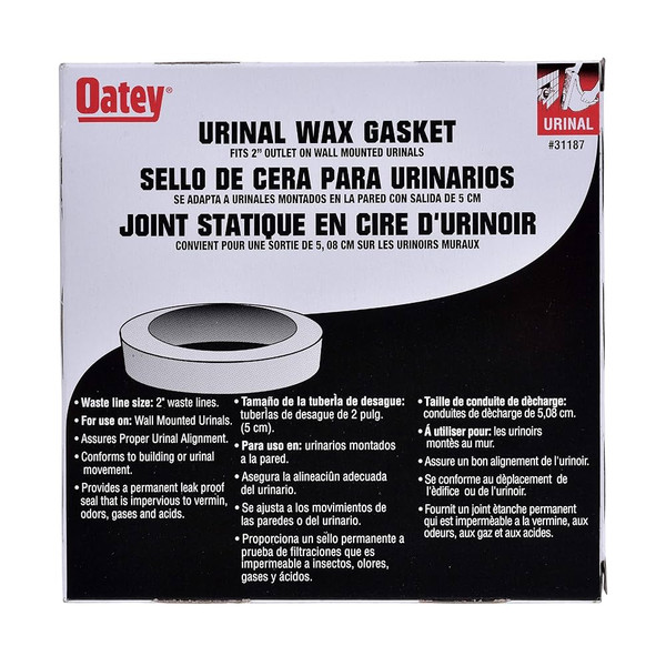 Oatey 2" URINAL WAX RING GASKETS