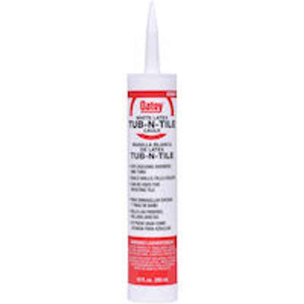 Oatey TUB-N-TILE CAULK - WHITE (10oz)