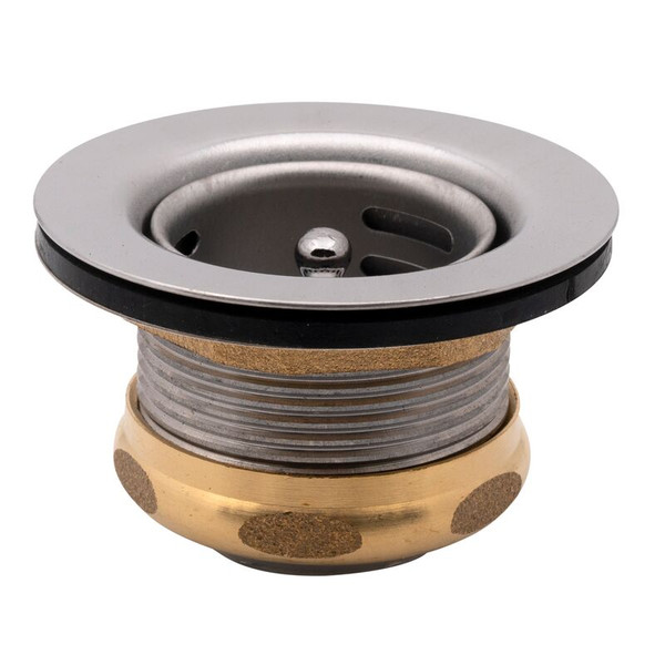 DEARBORN JUNIOR DUO BAR SINK STRAINER W/ BRASS NUT - 3784