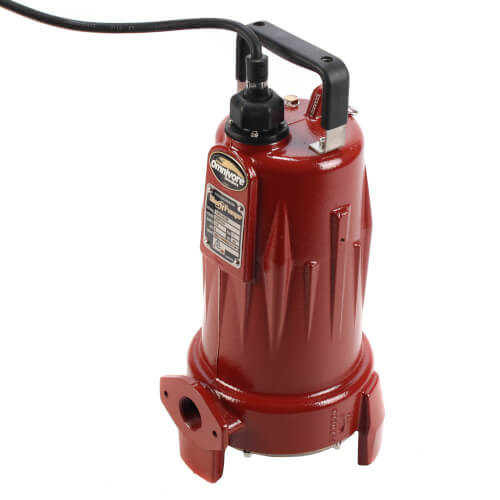 LIBERTY LSG202M | MANUAL OMNIVORE GRINDER PUMP - 208/230V, 2 HP, 25' CORD