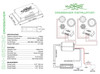 SHCA - 65C3E 3 Way 6.5" Component Set 4 ohm (Ferrite Motors, Silk Dome)