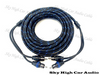 Sky High Car Audio 2-Channel Triple shielded RCAs 1.5ft-22ft