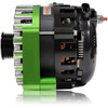 400 Amp GREEN Billet Alternator For 14-18 GM Truck