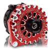 370 Amp Elite Series Alternator For 88-95 GM Truck (Red)