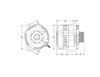 240 Amp 6 Phase 88-95 GM Truck High Output Alternator Polished Finish
