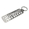 Sundown Audio Premium Brushed 18-Gauge Stainless Steel Keychain