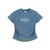Vintaged-Wash Bodycon Cotton T-Shirt #250620PODAA1454