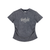 Vintaged-Wash Bodycon Cotton T-Shirt #250620PODAA1454