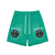Sun Fade Raw Edge Cotton Shorts #250719PODPW1570