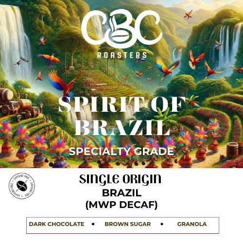 Spirit of Brazil MWP Decaf – Brazilian Speicalty Grade Single Origin Coffee | CBC Roasters
