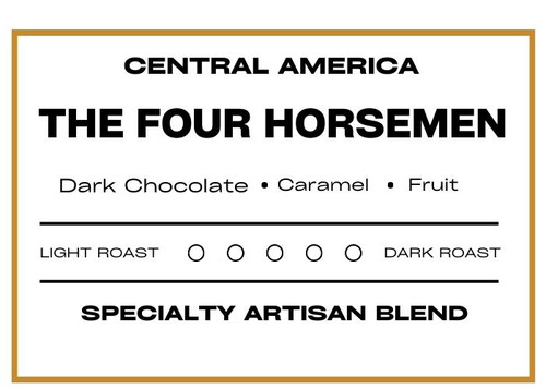 The Four Horsemen Artisan Blend Coffee | CBC Roasters