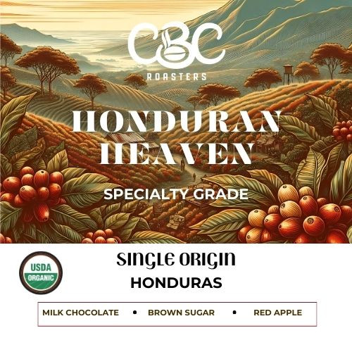 Honduran Heaven - Organic Honduran Single Origin - Bulk 5lbs