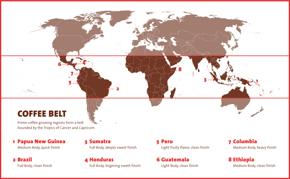 Coffee Around The World CBC Roasters   Beanbelt 