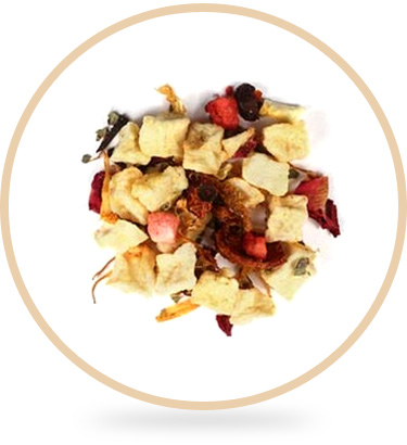 Premium herbal tea selection