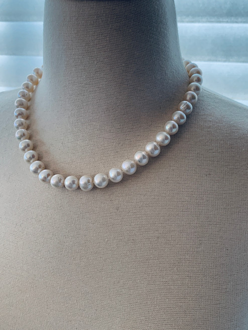 Fresh Water Pearl  Necklace 10-12mm 