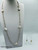 Long Sterling Silver Cable Chain and Baroque Pearl Necklace - Made to Order