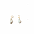 Baroque Pearl Earrings with Pave