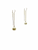 Perfect Pearl and 14KT Gold Threader Earrings
