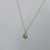 Herkimer Diamond Pendant- 14 KT gold (Reduced)