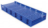 Heathrow Scientific HS120113 Mega Rack Clinical Tube Rack, Double, Blue