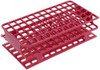 Heathrow Scientific HS27551D OneRack Test Tube Rack, 13 mm, Magenta, 8pk