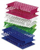 Heathrow Scientific HS27511D OneRack Test Tube Rack, 13 mm, Magenta, 8pk