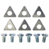 Ammco 7681-6 Carbide Insert, Positive Rake, 6-pack