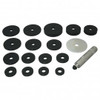 Lisle 24800 Seal Driver Kit, 16 adapters, up to 3-3/8" diameter