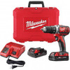 Milwaukee 2606-22CT Drill/Driver Kit, 18 V, ½"