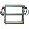 Associated 6086 Rack with leads, 3-shelf