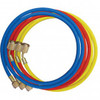 Mastercool 45360 Charging Hoses, 60", ¼" with auto shut-off valves
