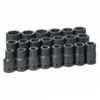Grey Pneumatic GRY-9021D Impact Socket Set, 1" Drive, 21-Piece