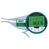 Insize 2121-41 Electronic Internal Caliper Gages, .8-1.6"/20-40Mm, Resolution .0002"/0.005Mm