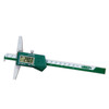 Insize 1142-500Awl Electronic Hook Depth Gage, 0-20"/0-500Mm, Built-In Wireless