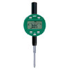 Insize 2139-25E Electronic Indicator (With Transmit Button And Light), 1"/25.4Mm, Graduation .0005"/0.01Mm, Lug Back