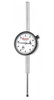 Starrett 25-2041J Dial Indicator with long range, 0 to 2" range, 0 to 100 reading