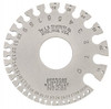 Starrett 281 American Standard Wire Gauge, 0 to 36, 0.325 to 0.005" range