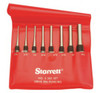 Starrett S565PC Drive Pin Punch Set, 4" length, imperial