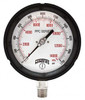 Winters PPC5441 Process Gauge, 30"-0-30 psi/kPa, 1/2" NPT Back Connection