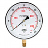 Winters PCT331 Contractor Gauge, 4.5" Dial, 0-600 PSI/KPA, 1/4" Bottom