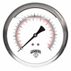 Winters PFQ1279, QUAL FILLED/SS 4"X1/2" BACK 0-2000 PSI/KPA, SS LIQUID FILLED GAUGE