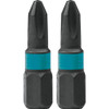 Makita A-98837 ImpactX  #2 Phillips Drywall 1" Insert Bit, 2/pk
