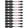 Bosch ITPH12B 10-Pc Impact Tough 2" Phillips #1 Power Bits