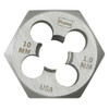 Irwin 6643 Hexagon Metric Dies (HCS) 12 mm - 1.5