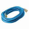 Southwire 2569SW0006 12/3 100' SJTW Low Temp Blue Extension Cord with Lighted End